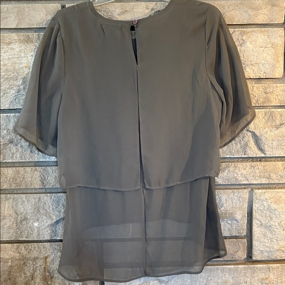 Bar III Taupe Blouse - Picture 4 of 8